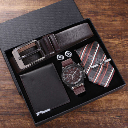 Ultimate Men's Gift Set: Watch, Wallet & More!