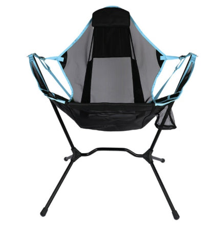Adventure-Ready Aluminum Moon Chair