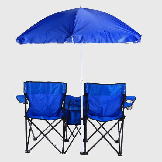 Adventure-Ready Double Folding Chair