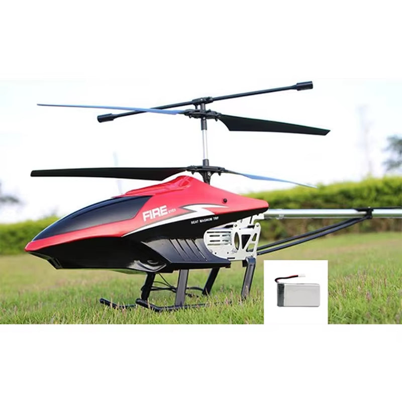 Remote Control RC Helicopter - Durable 80cm Outdoor Drone Toy for Kids, 3.5CH Large Aircraft Model