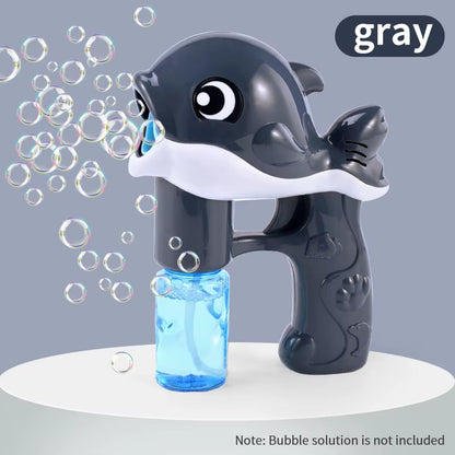 Whale Handheld Fully Automatic Bubble Gun Bubble Blower Summer Toys Indoor and Outdoor Must-Have Toys Easter Birthday Party