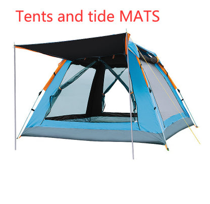 Ultimate Adventure Auto-Setup Tent: Rain & Windproof