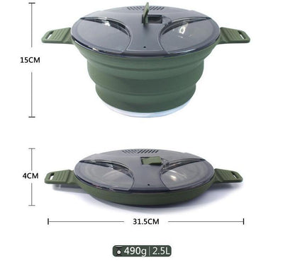 Unleash Adventure with a Foldable Travel Pot