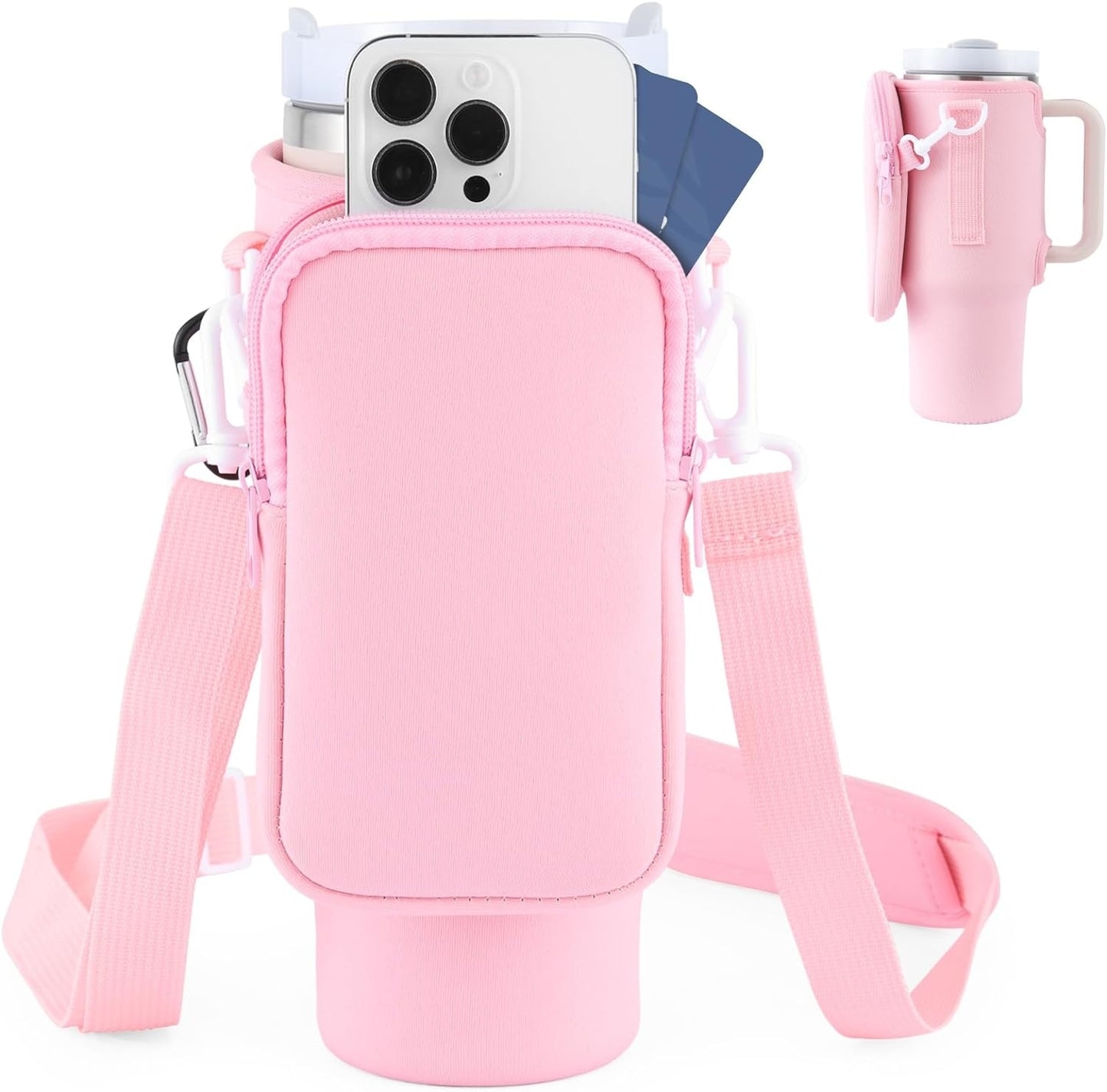 Conquer Adventure: Premium Water Bottle Carrier