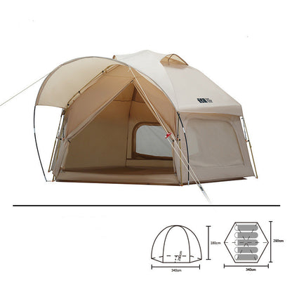 Unleash Adventure: Auto-Folding Rainproof Tent