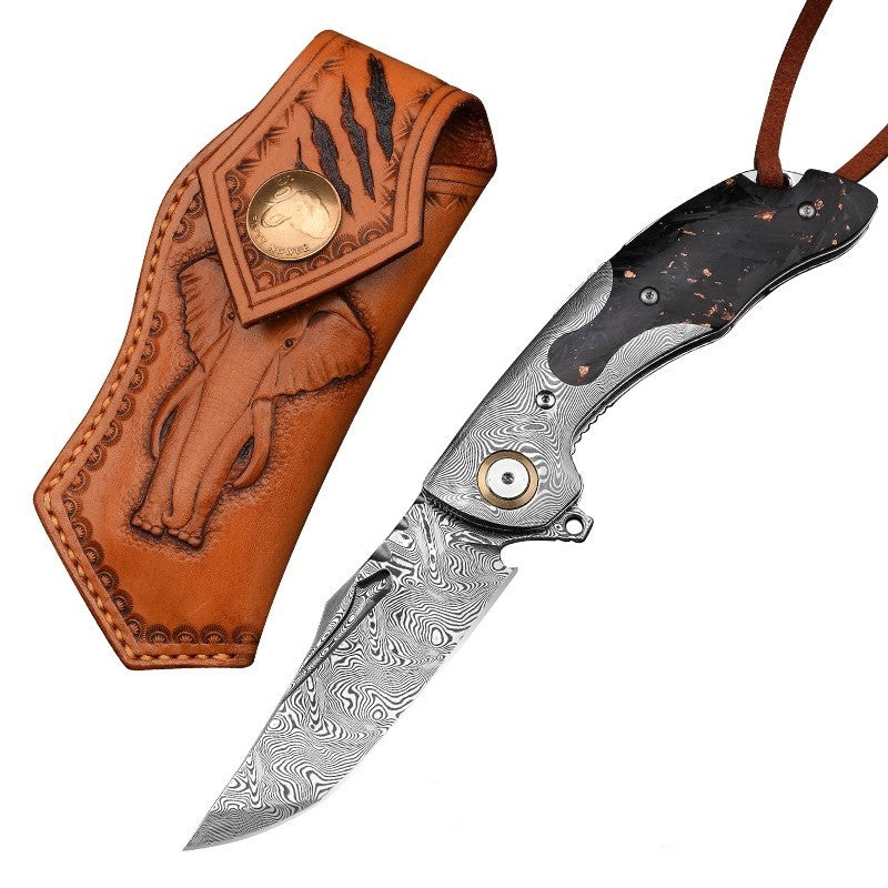 Invincible Outdoor Adventure Knife - High Hardness