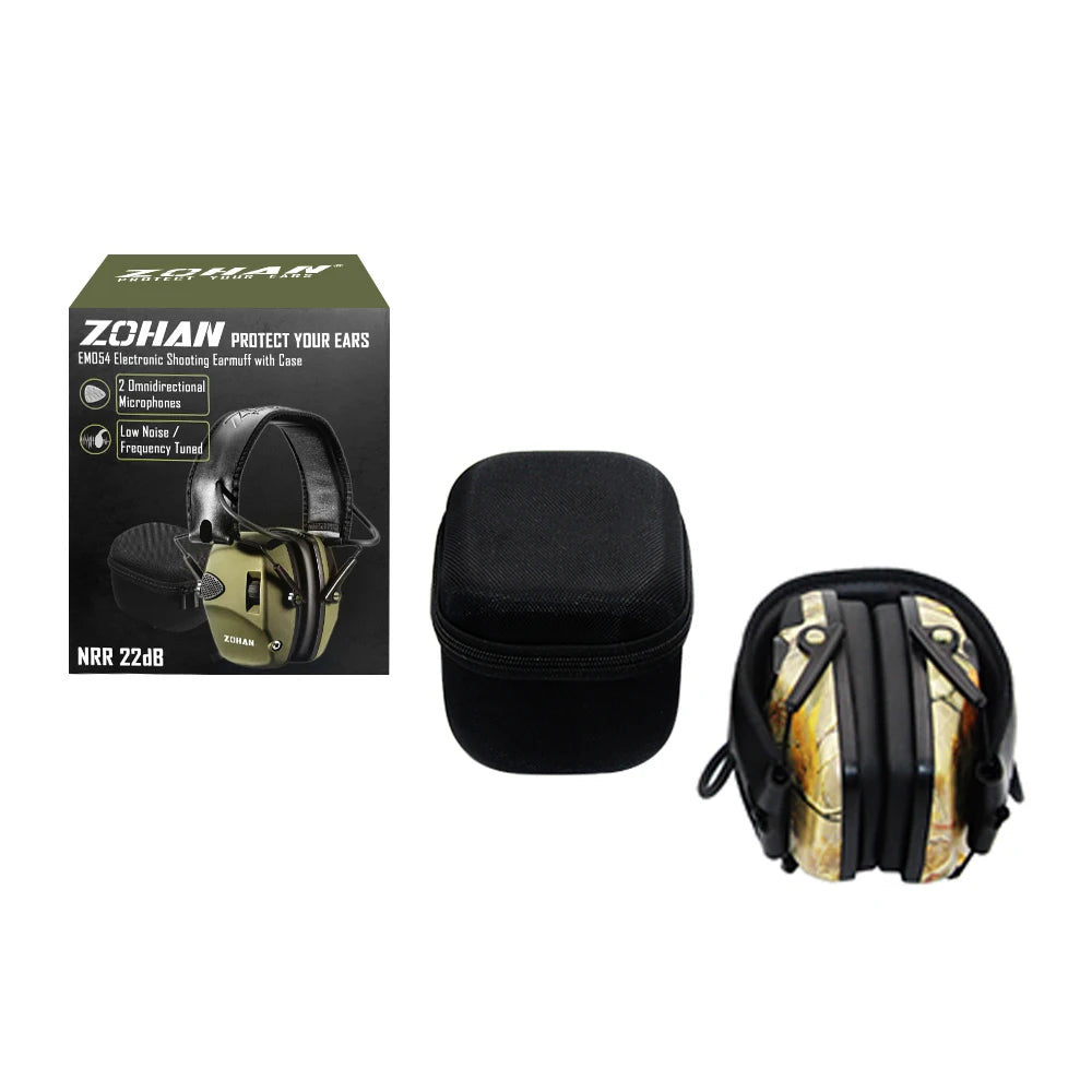 Tactical Anti-Noise Earmuff for Hunting Shooting Headphones Noise Reduction Electronic Hearing Protective Ear Protection