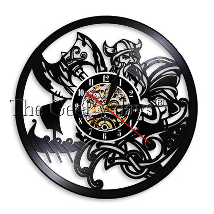 Warrior's Ancient Vinyl Timepiece - Bold & Unique!