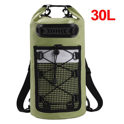 Swimming PVC Pack Dry Bag Backpack for Women Men 10L 20L Waterproof Shoulder Kayak Trekking Drifting Rafting Surfing Boating Bag