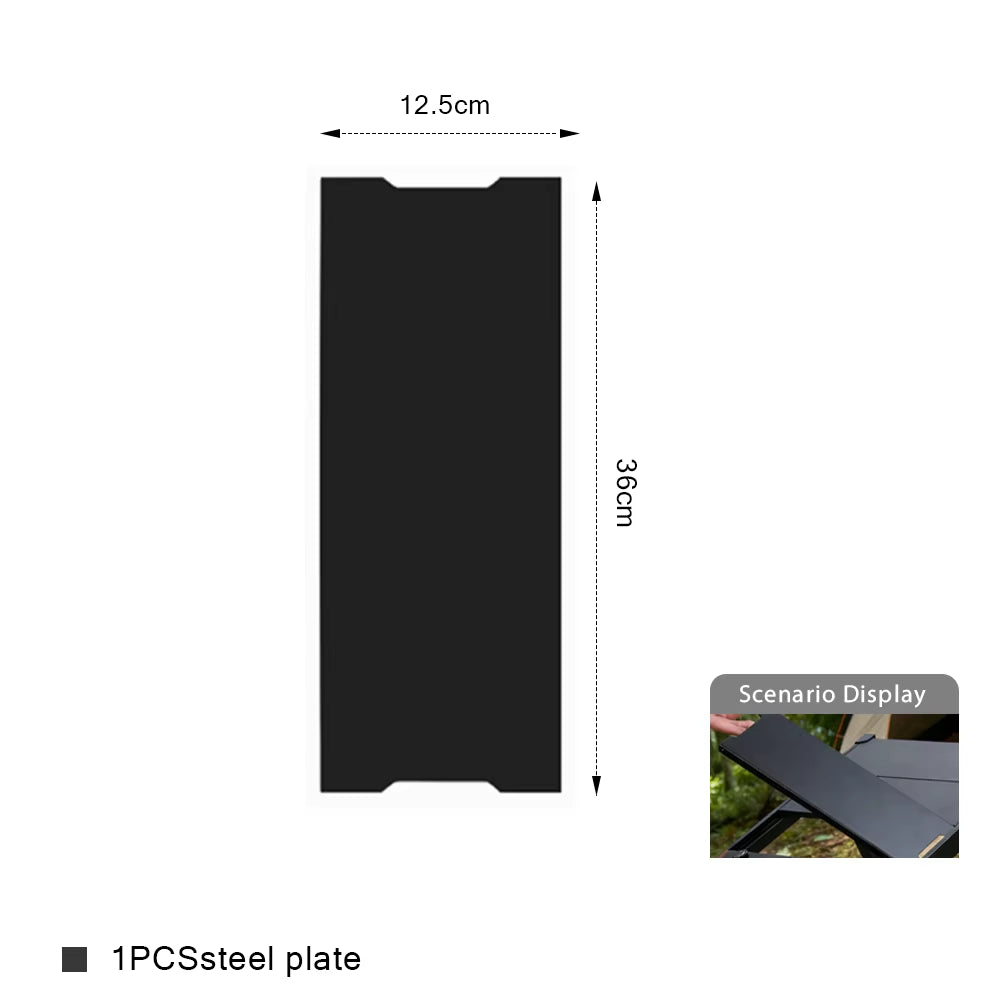 Pandatour Camping IGT Unit 0.5 Alloy Plate Tabletop - Expanded Yagao Design for LGT Table Outdoor Leisure Furniture DIY