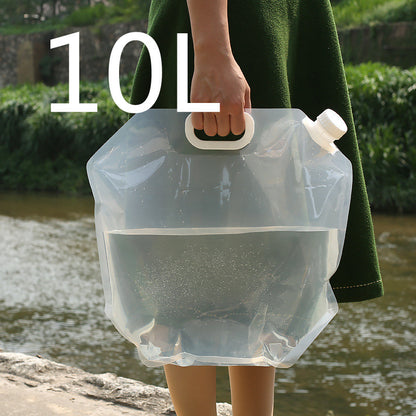 Bolsas de agua portátiles listas para la aventura: ¡plegables y listas para usar!