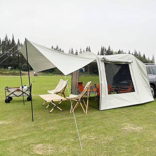 Ultimate Adventure Roof Tent: Sun & Rain Shield