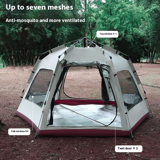 Escape & Explore: Elite Windproof Hex Tent