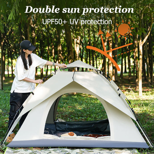 Quick-Open Adventure Camping Tent - Action Ready!