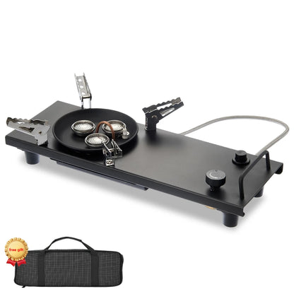 Panda-licious Portable BBQ Blast: The Mighty Gas Stove That Turns Campsites into Feasts!