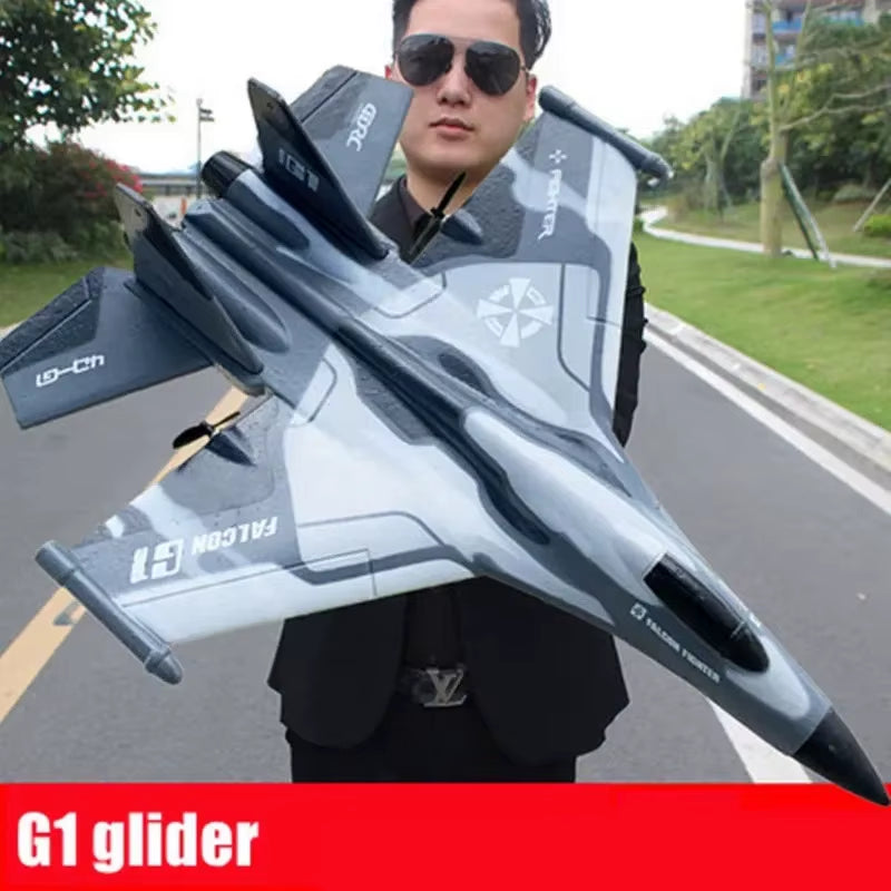 G1 Drone Glider - Professional 3-Channel RC Aircraft with Remote Control and Hand-Throw Capability, Foam Electric Outdoor Airplane for Beginners