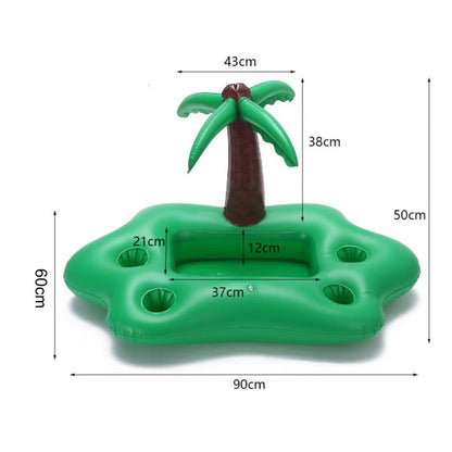 Inflatable PVC Beach Toy and Serving Bar for Pool and Salad Ice Tray